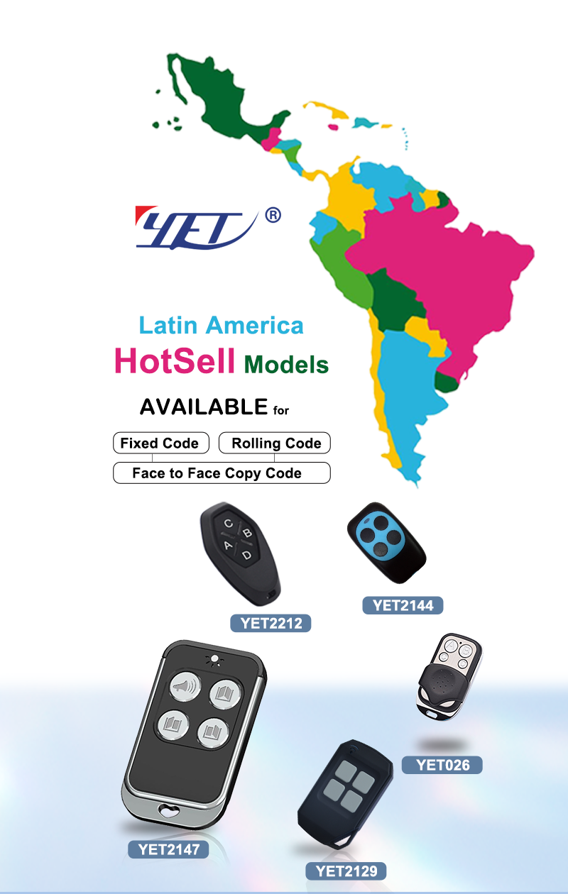 wireless remote control keyfobs